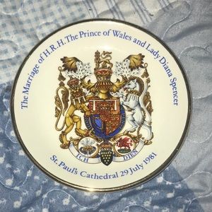 SOLD! Vintage Lady Diana Spencer Marriage Souvenir